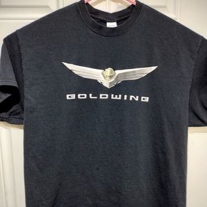 Honda Gold Wing Black T-shirt Size XL